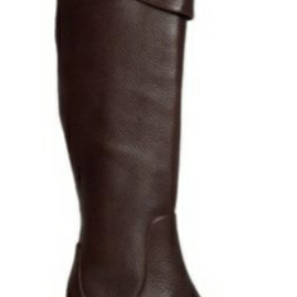 Tall leather boots